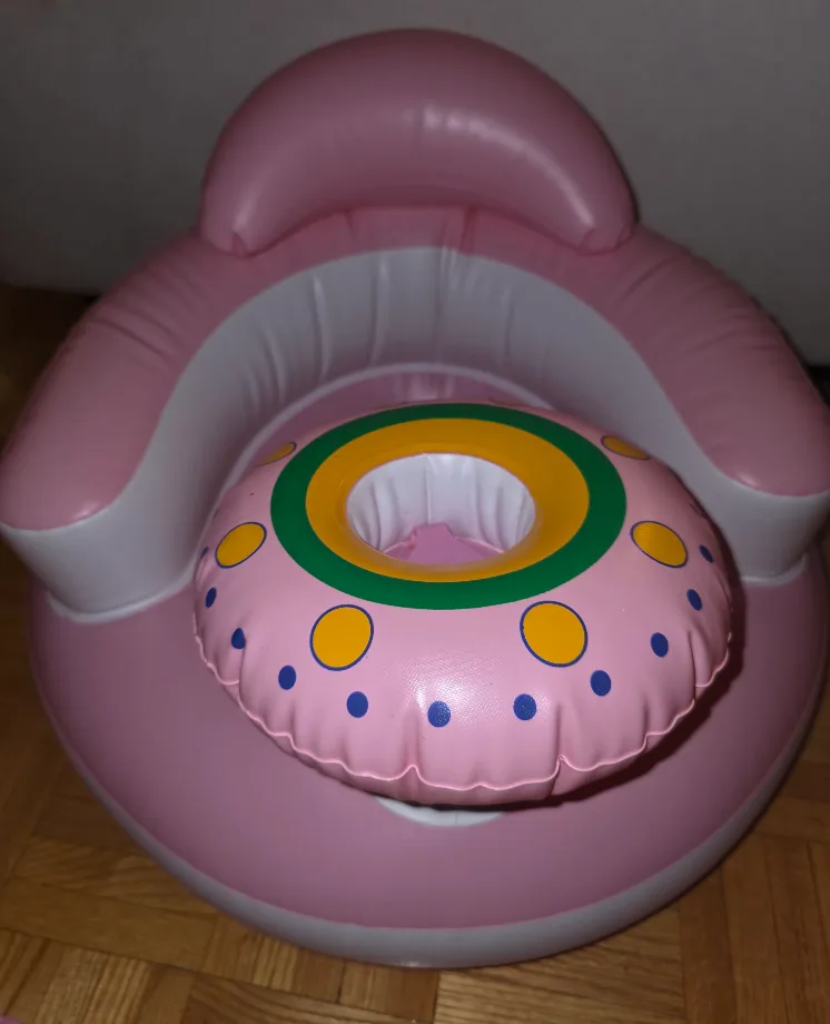 Baby Inflatable Seat - Pink image indicator(2)