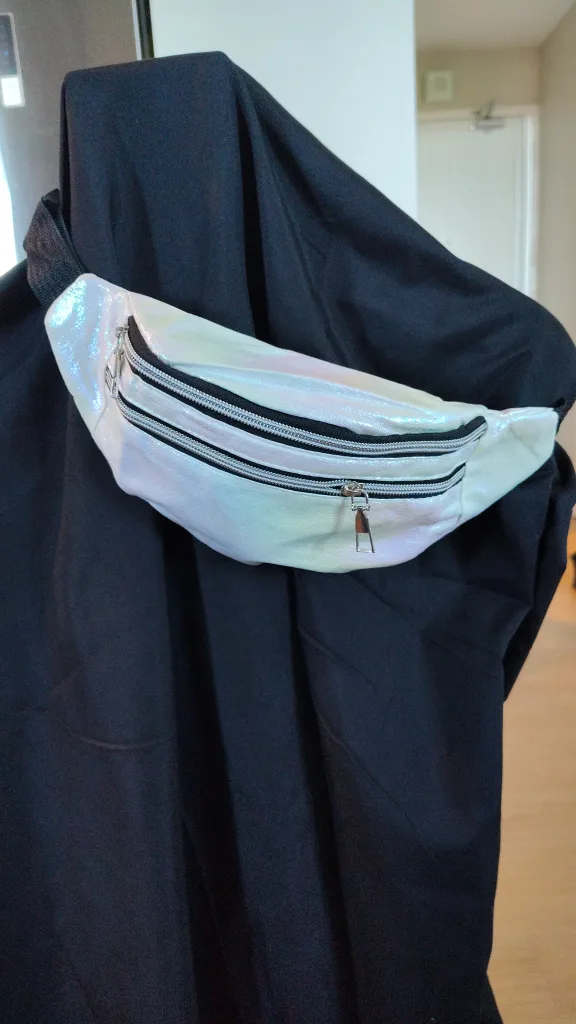 Adidas Iridescent White Belt Bag thumbnail