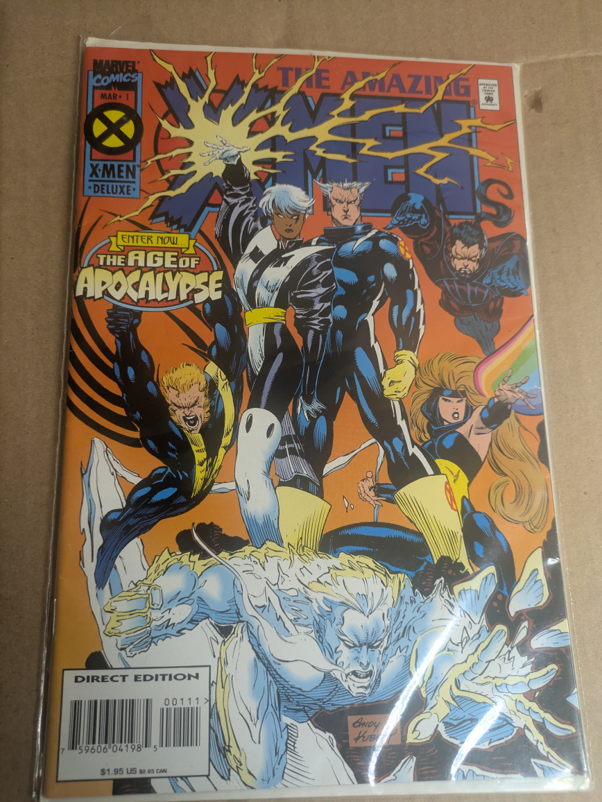 The Amazing X-Men Deluxe Comic Book