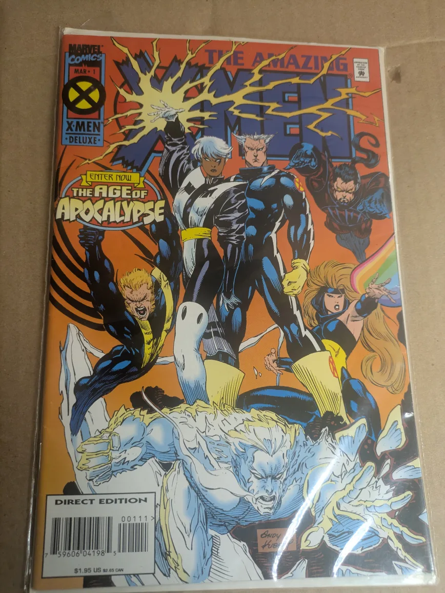 The Amazing X-Men Deluxe Comic Book thumbnail