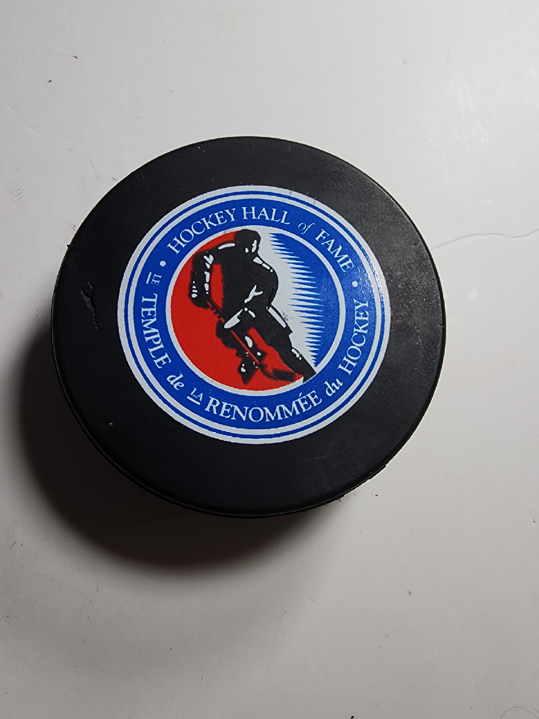 Hockey Hall of Fame Cy Denneny Ottawa Puck - photo 2