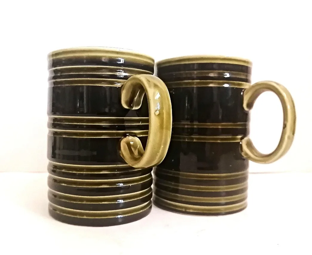 Royal Alma ~ Ironstone Staffordshire ~ Coffee Mugs image indicator(2)