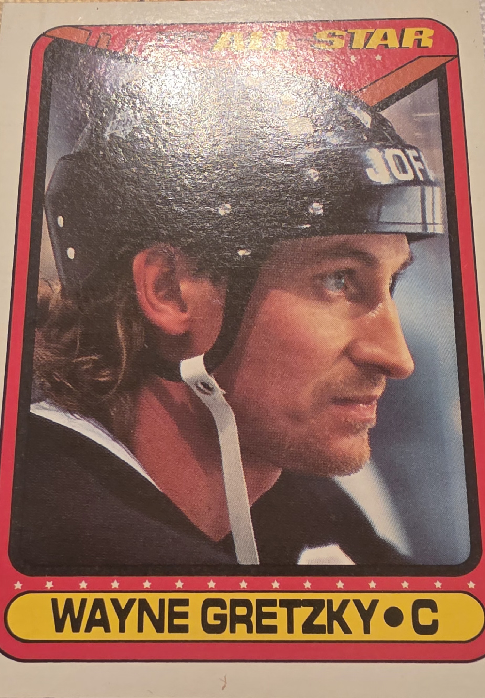 Mint condition Wayne Gretzky 2nd Team NHL All Star Trading Card