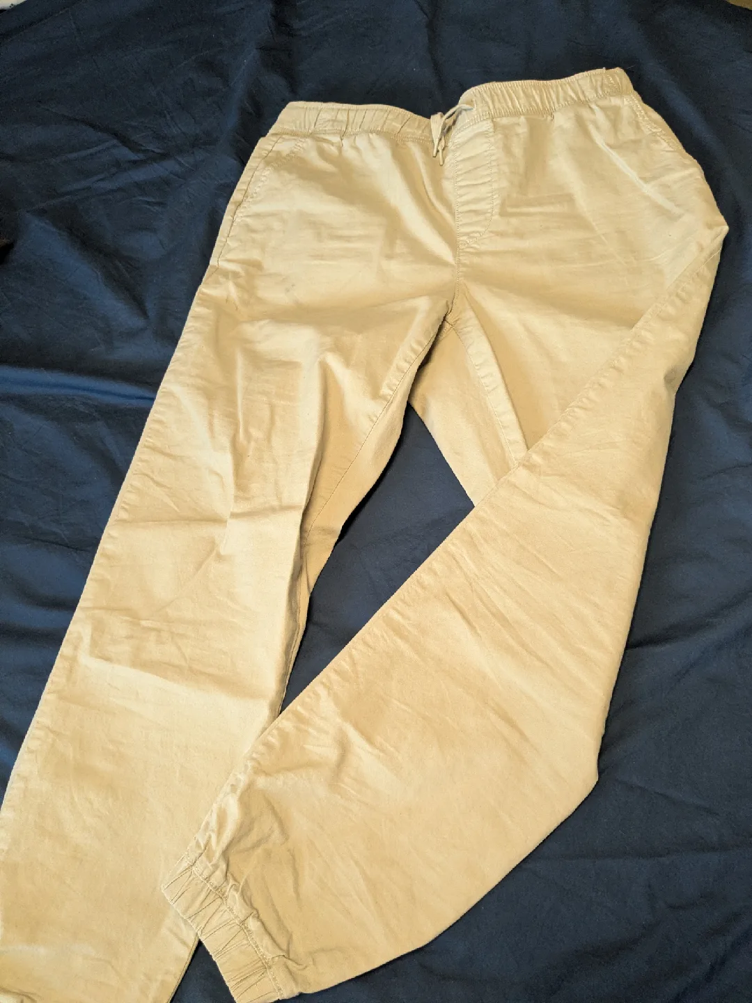 Denver Hayes Khaki Jogger Pants - Size L thumbnail