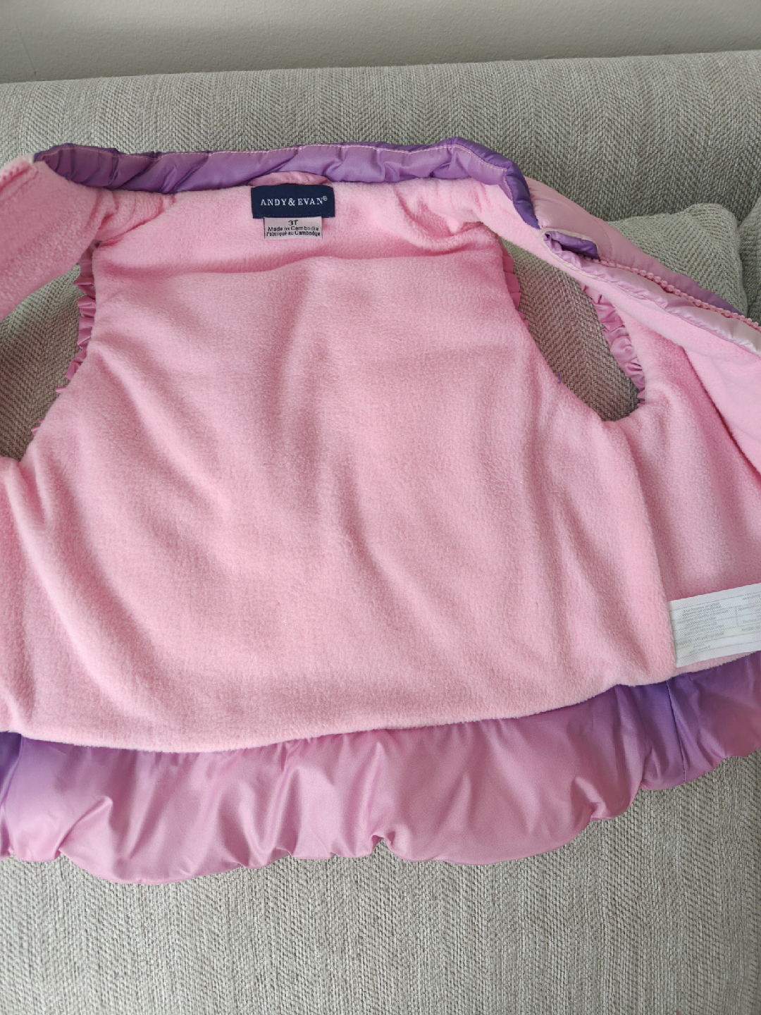 Andy & Evan Puffer Vest - Size 3T - photo 5