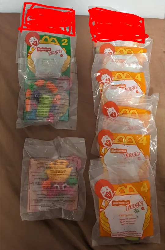 McDonald's Happy Meal Toy Nickelodeon TANGLE TWIST A ZOID image indicator(4)