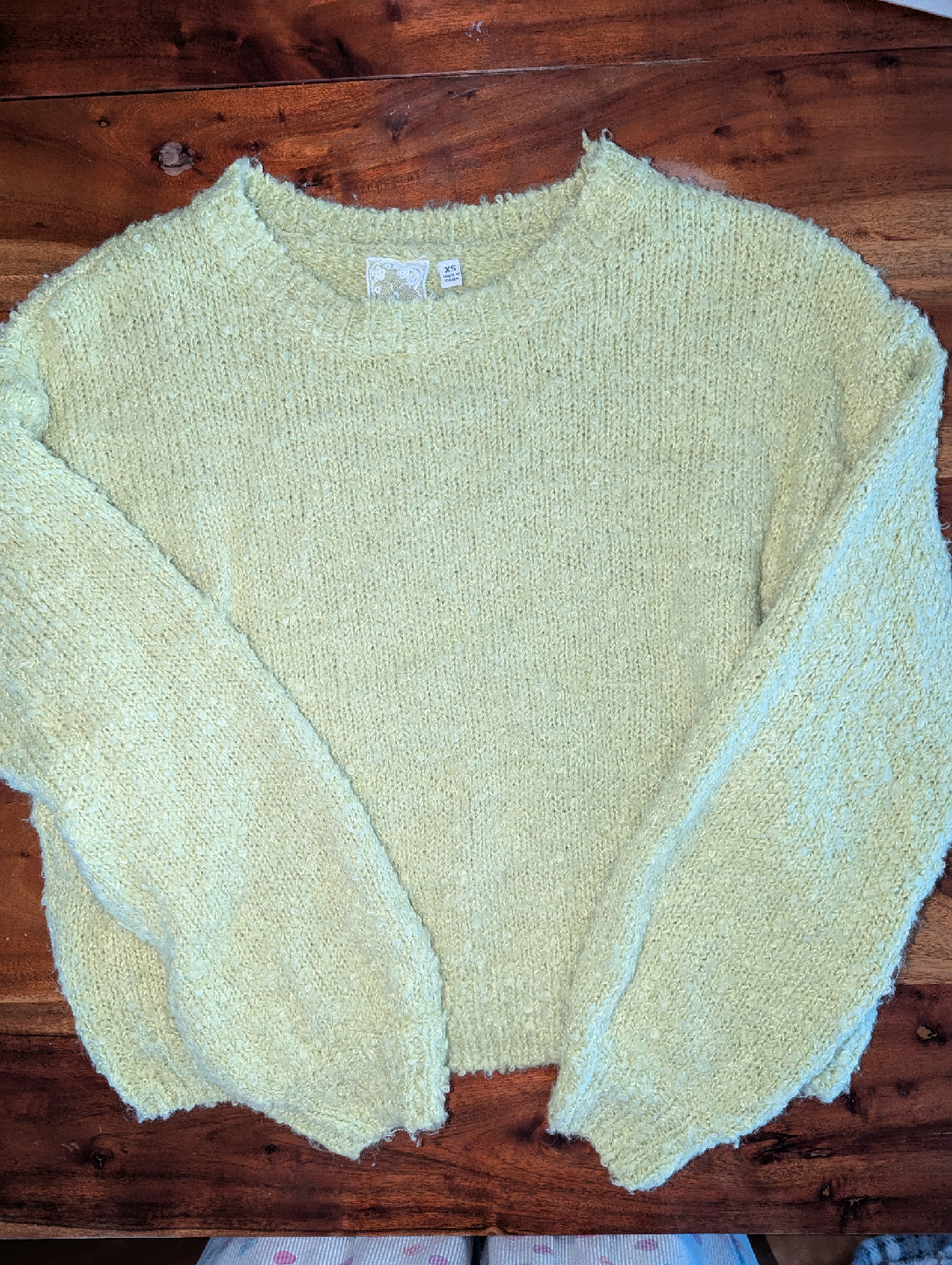Sadie & Sage (Plenty) Cozy Evening Fuzzy Sweater - Pistachio - photo 3