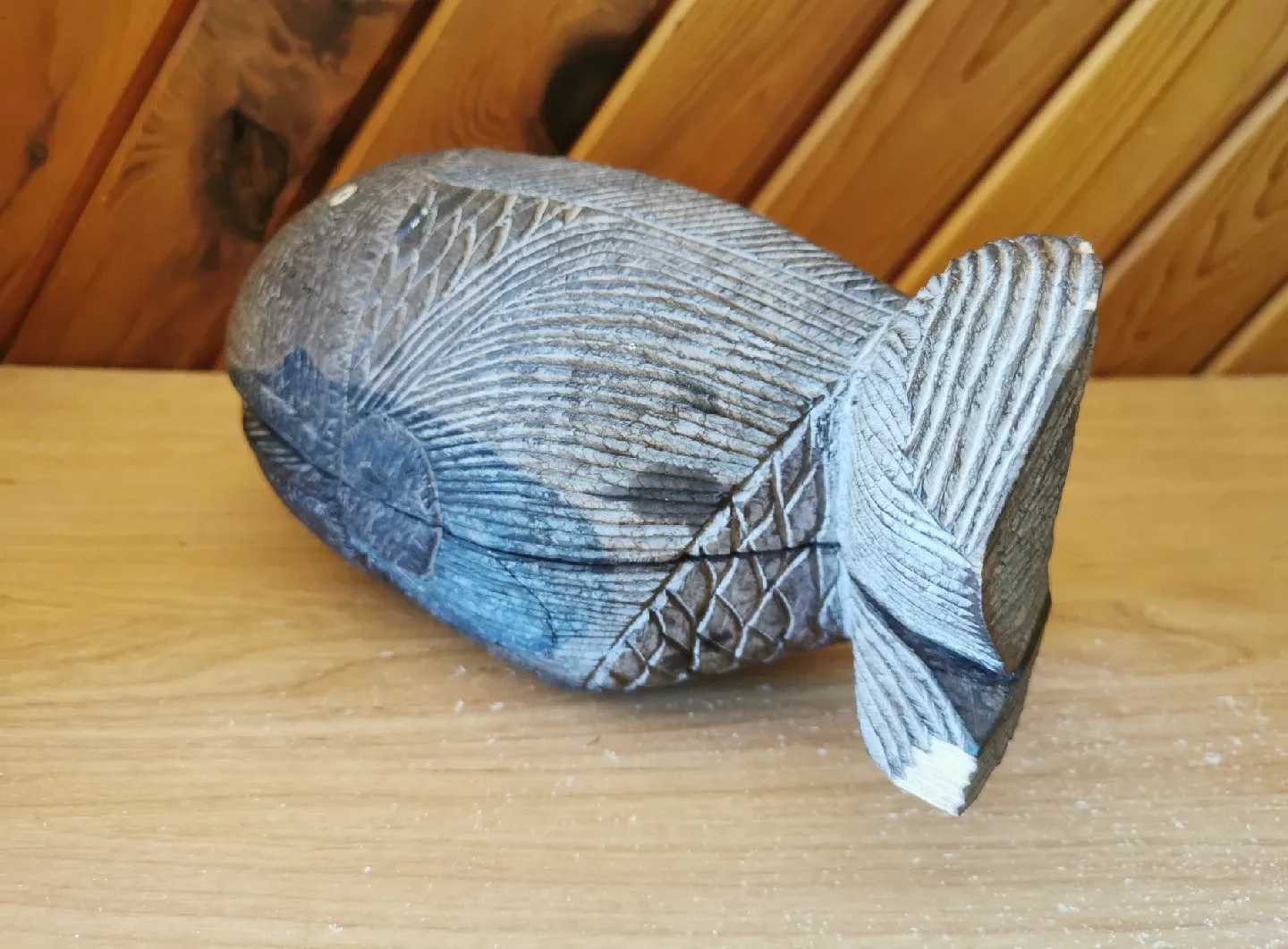 Native American Wooden Whale image indicator(2)