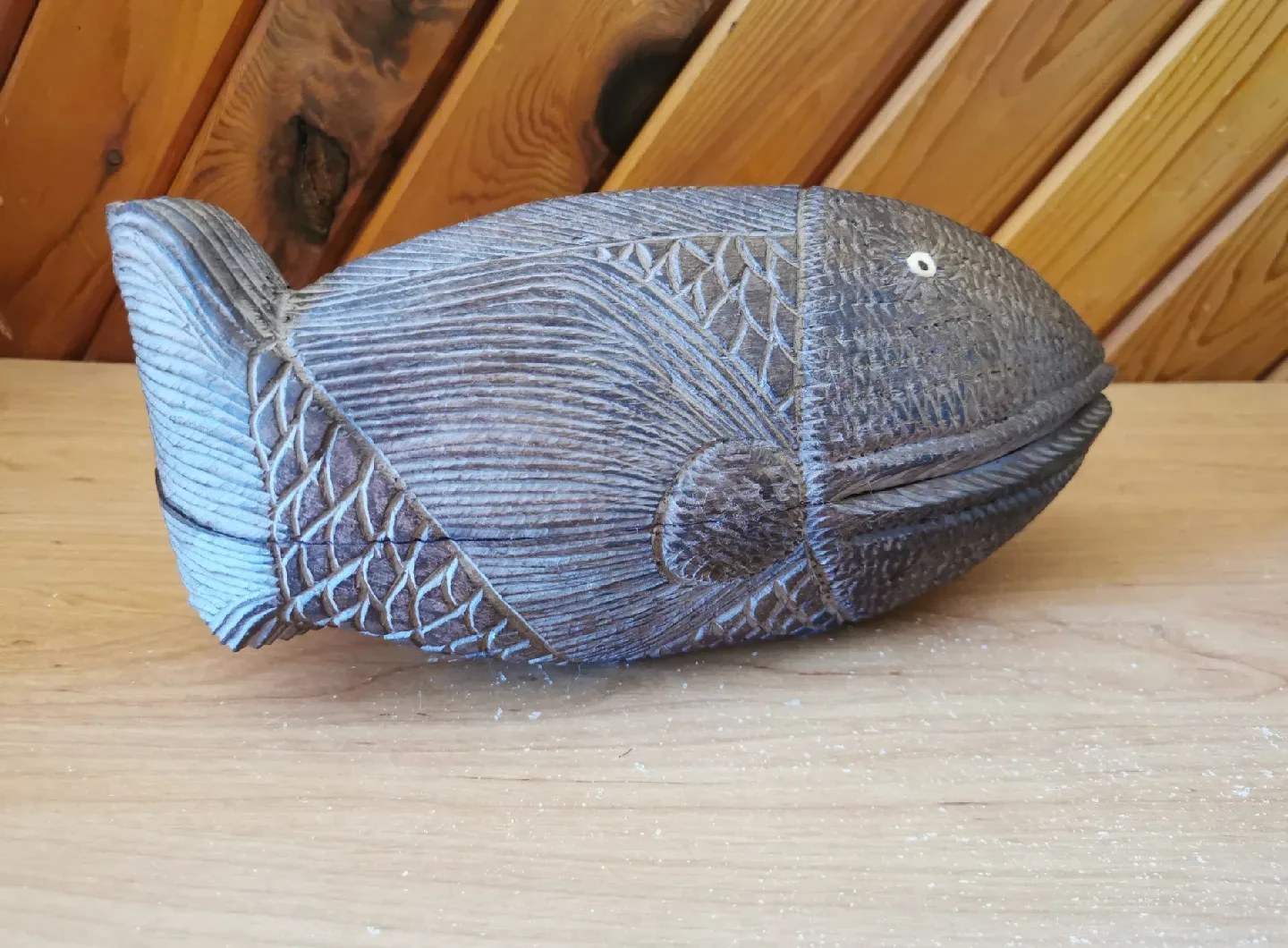 Native American Wooden Whale image indicator(3)