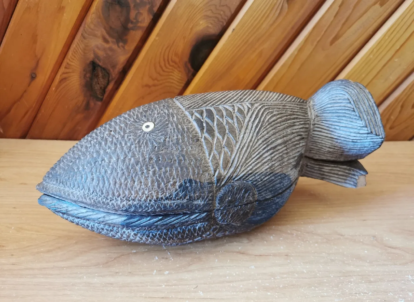 Native American Wooden Whale image indicator(9)