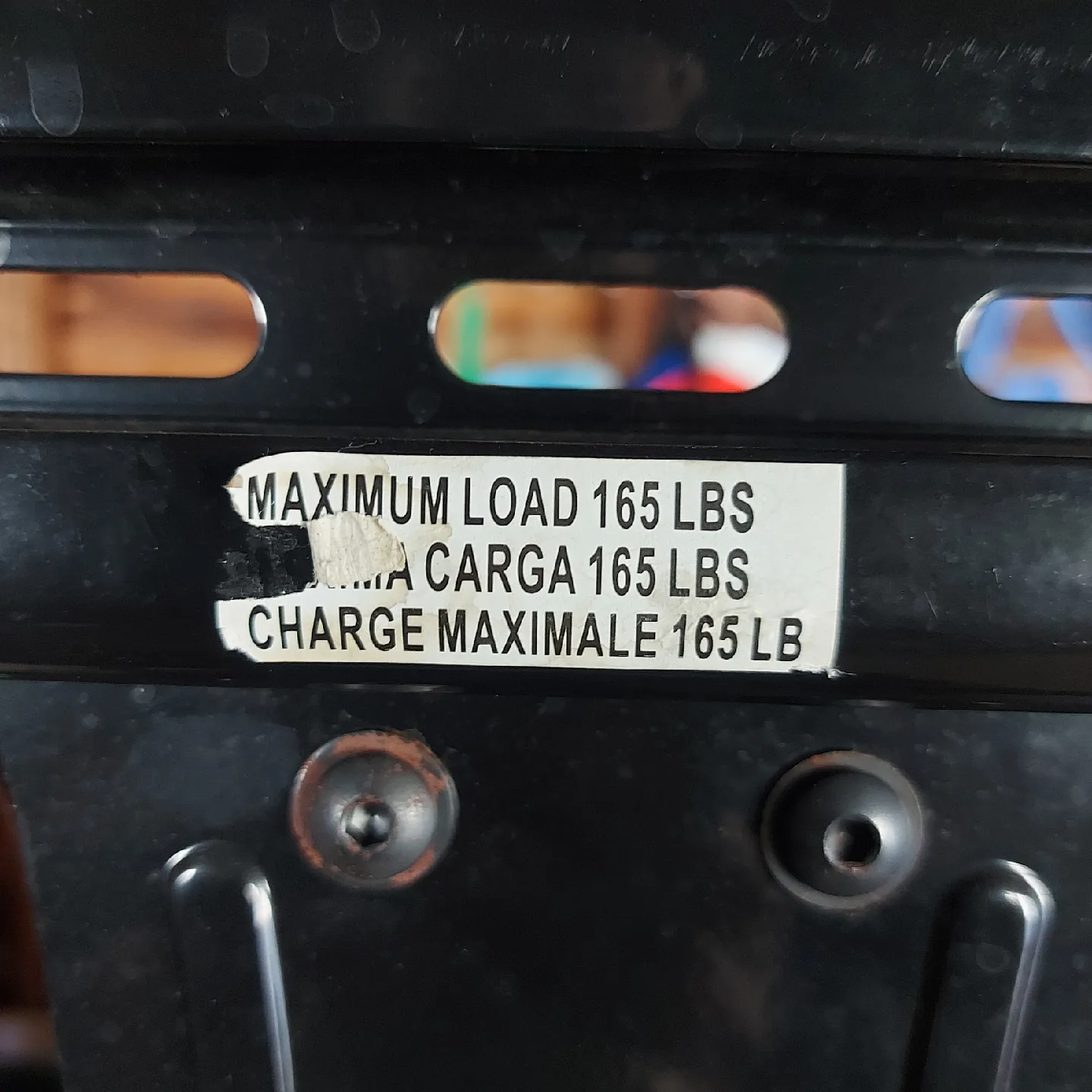 Rolling TV Stand with Shelves - Black image indicator(7)