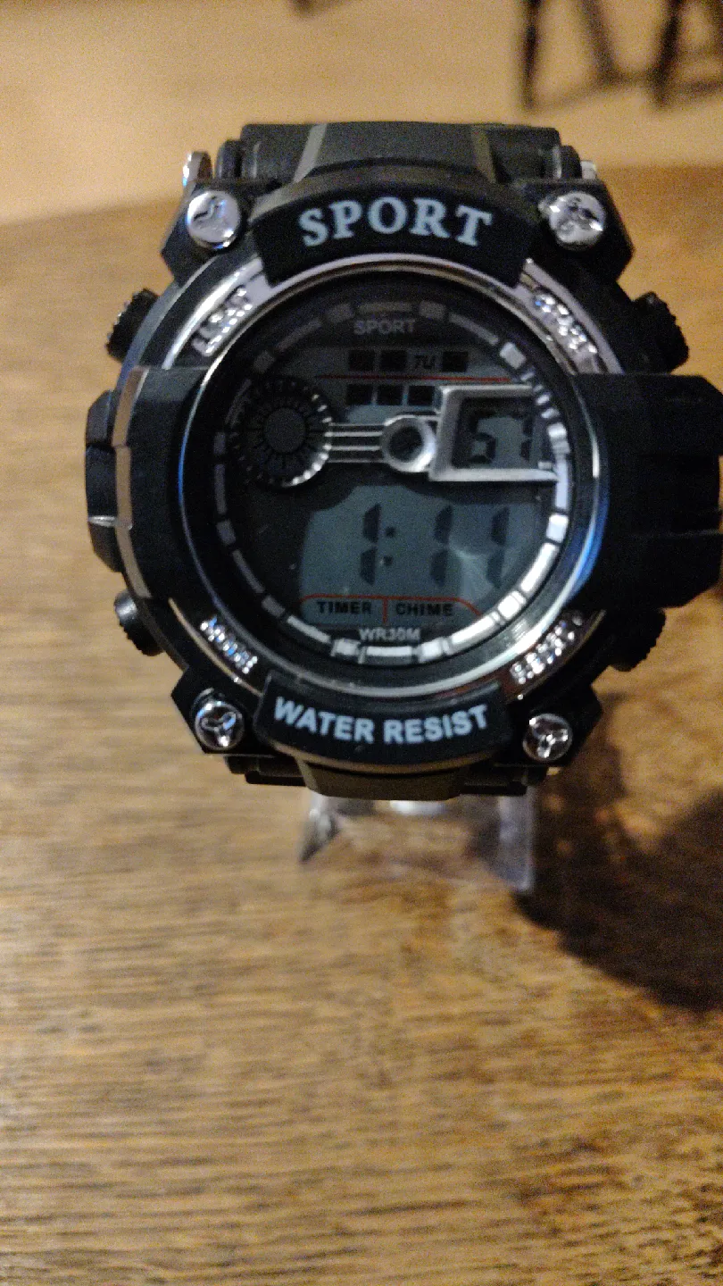 Sport Digital Watch - Water Resist thumbnail
