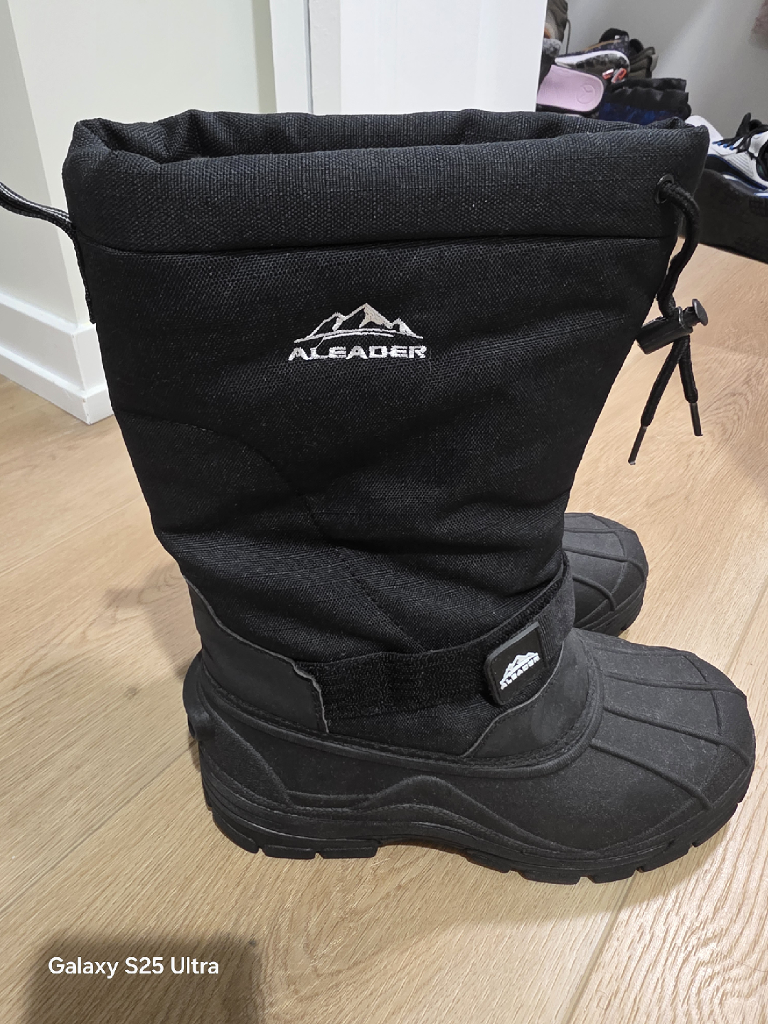 botas de invierno talla 7.