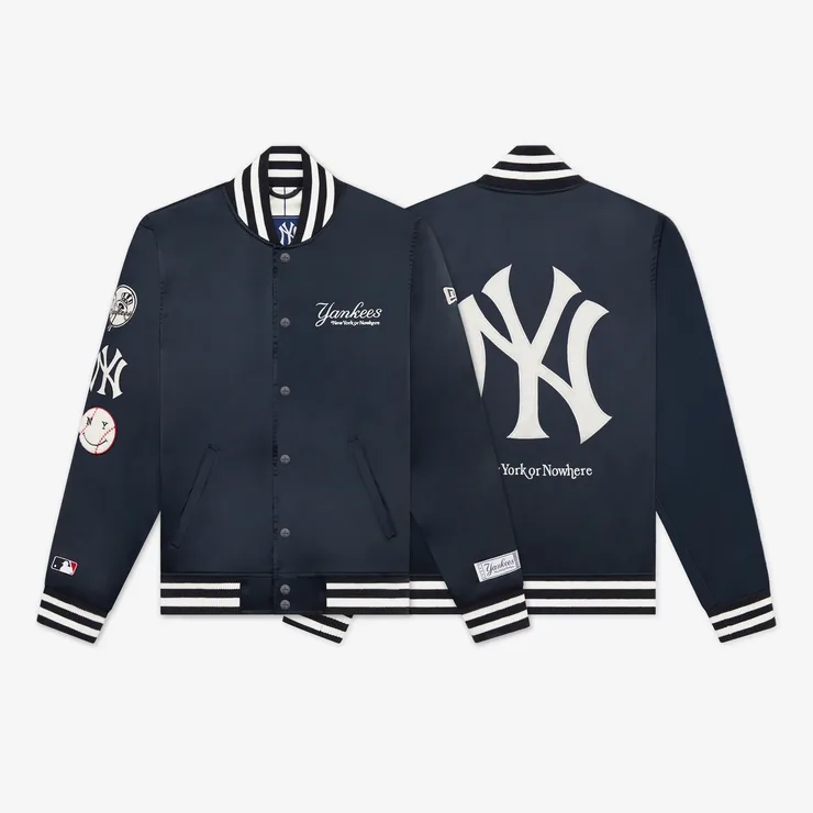 New Era New York Yankees Satin Jacket thumbnail