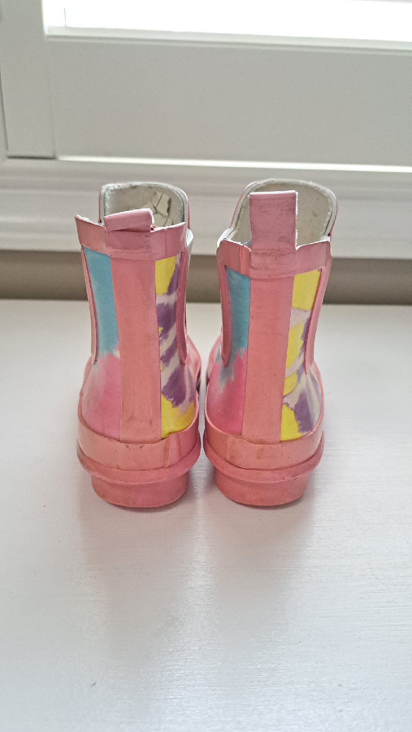 George Kids 12c Pink Tie-Dye Rain Boots - photo 3