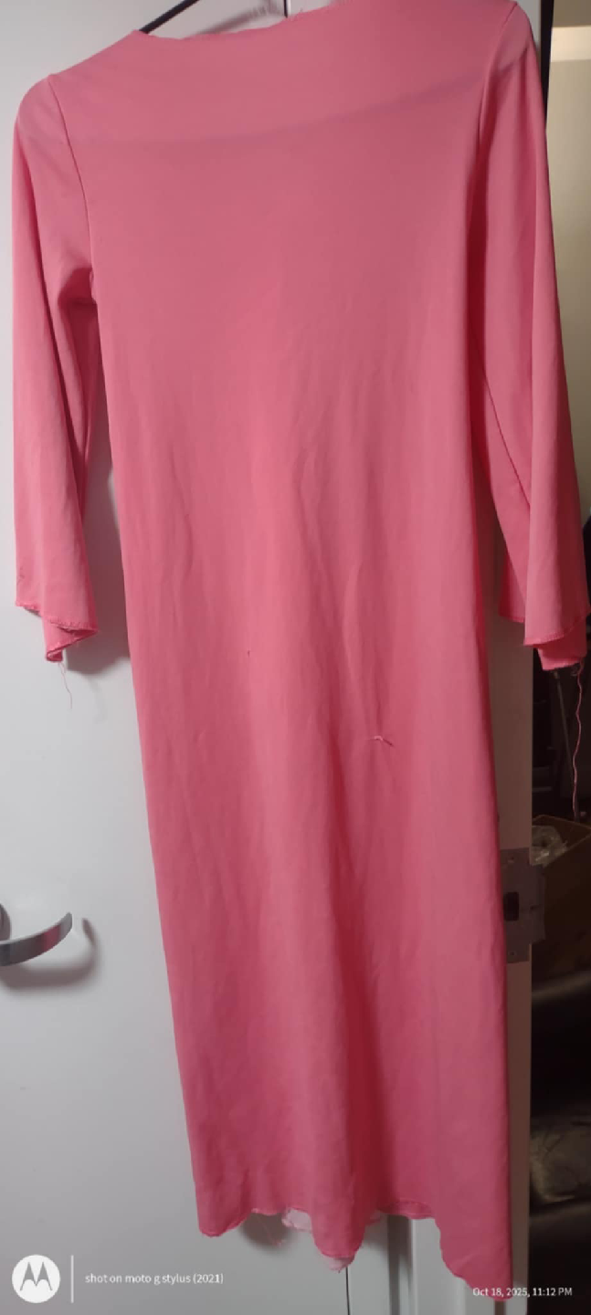 Pink Long Sleeve Dress - photo 2