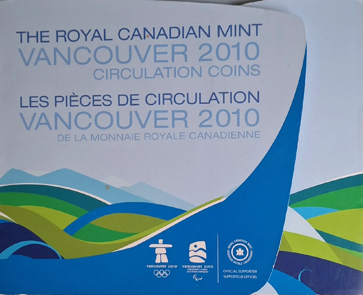 Royal Canadian Mint Vancouver 2010 Circulation Coins