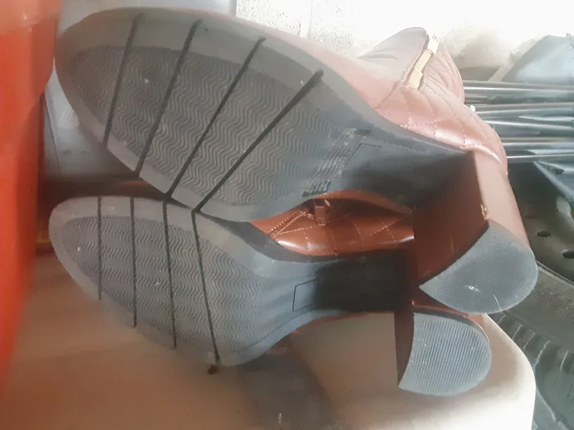 Brown Ankle Boots NY&C  Size 9 image indicator(4)