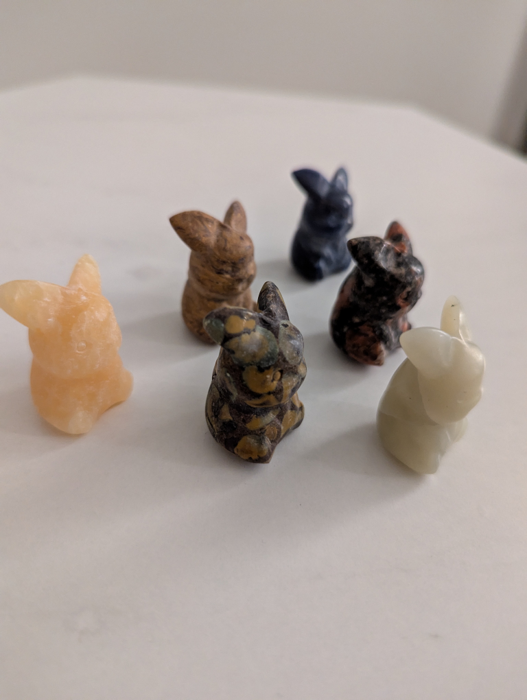 Pikachu Carved Gemstone Figurines - photo 3