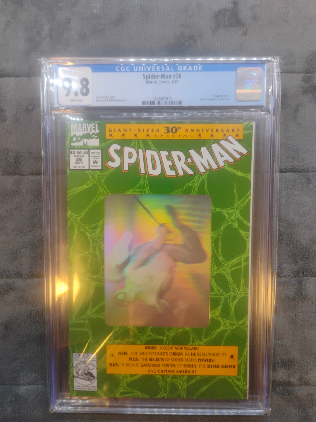 Spider-Man 30th anniversary hologram collection.4 BOOKS - photo 2