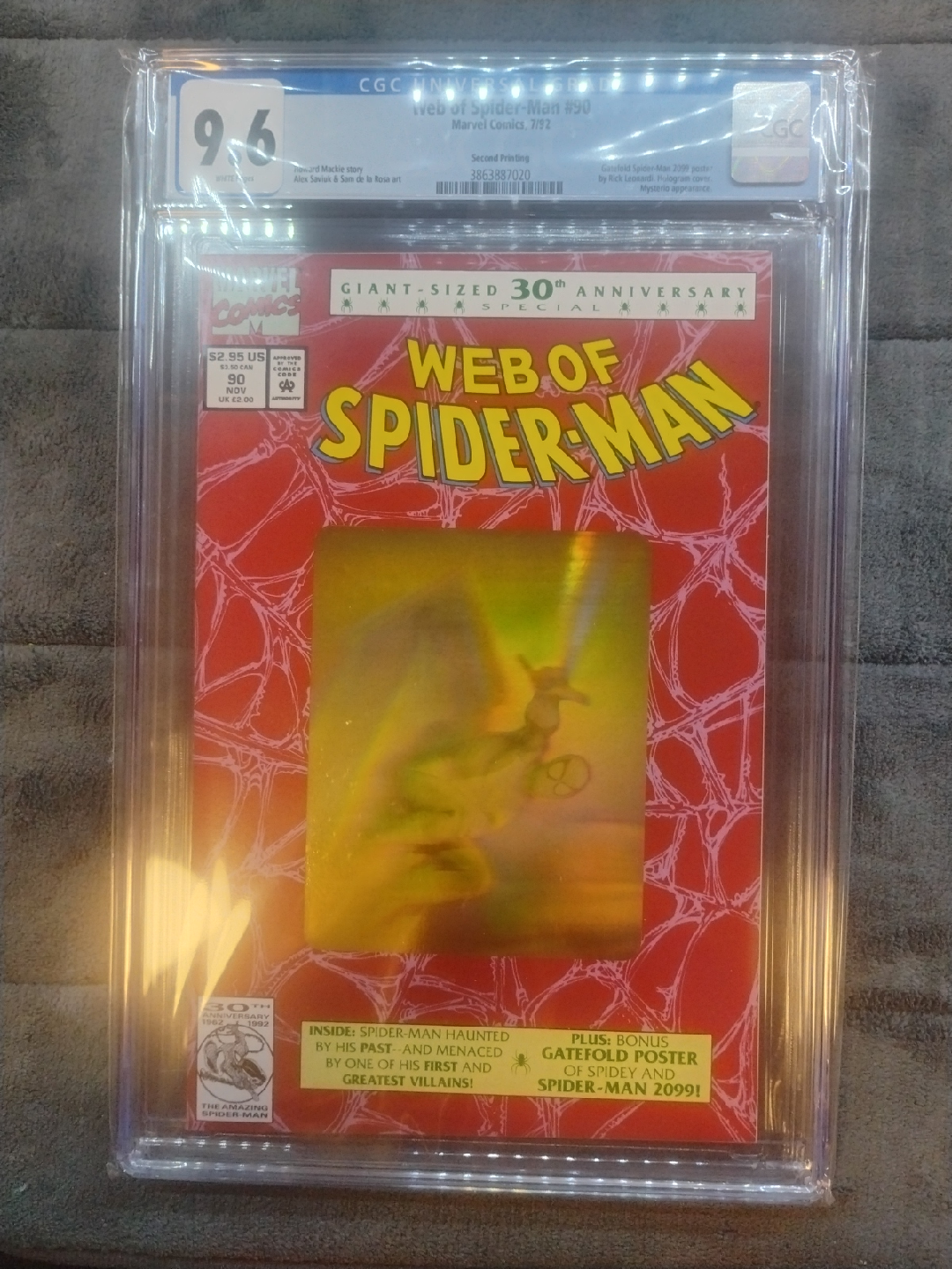 Spider-Man 30th anniversary hologram collection.4 BOOKS - photo 4