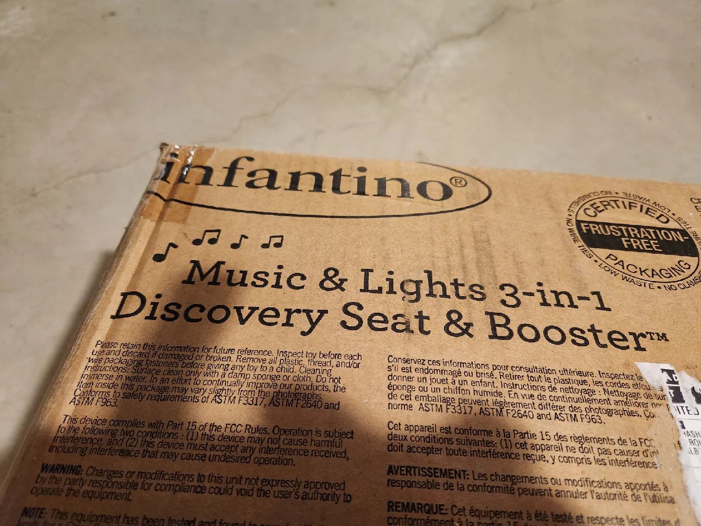 Infantino Music & Lights 3-in-1 Discovery Seat & Booster image indicator(3)