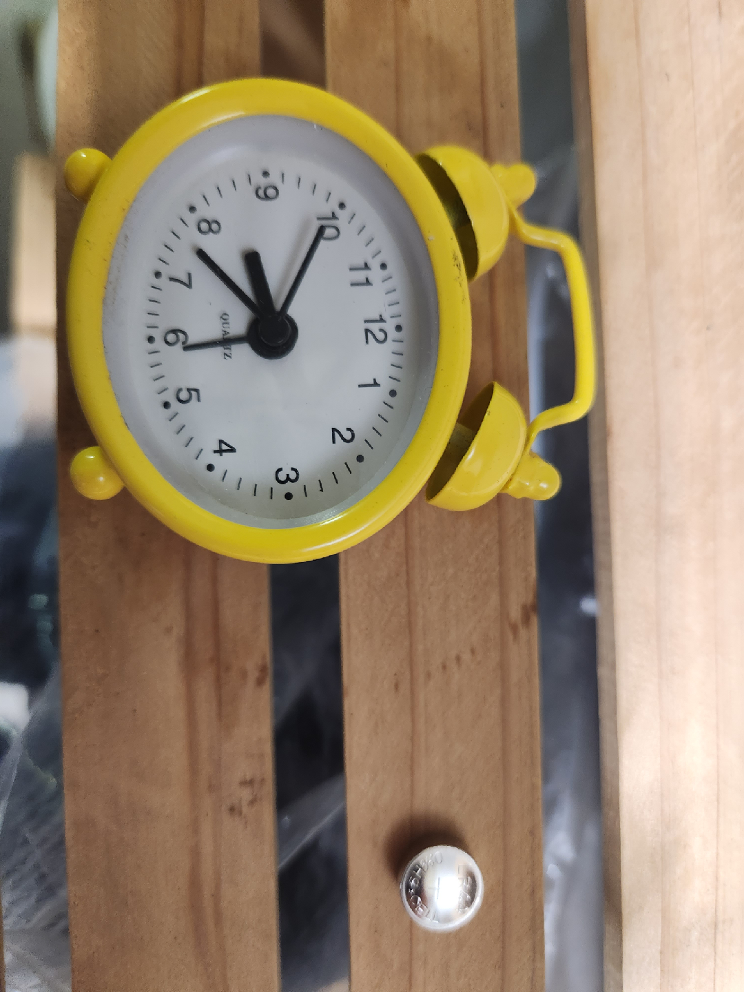 🧡Yellow Twin Bell Alarm Clock