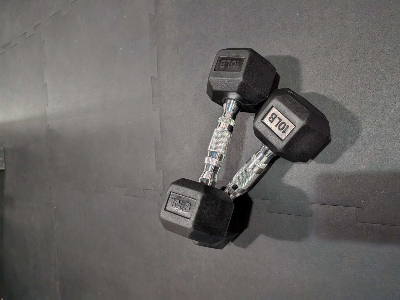 Pair of 10LB Dumbbells