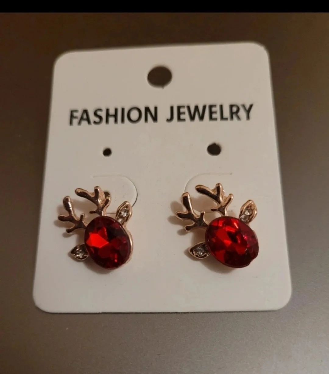🧡 Reindeer Earrings thumbnail