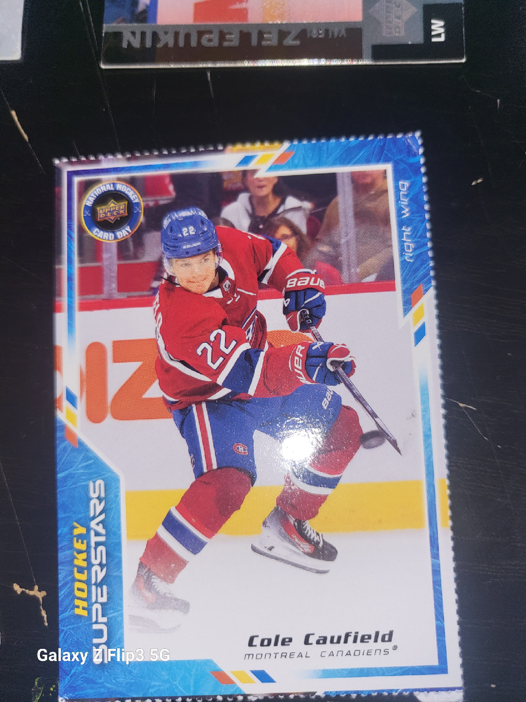 Cole Caufield Montreal Canadiens Hockey Card