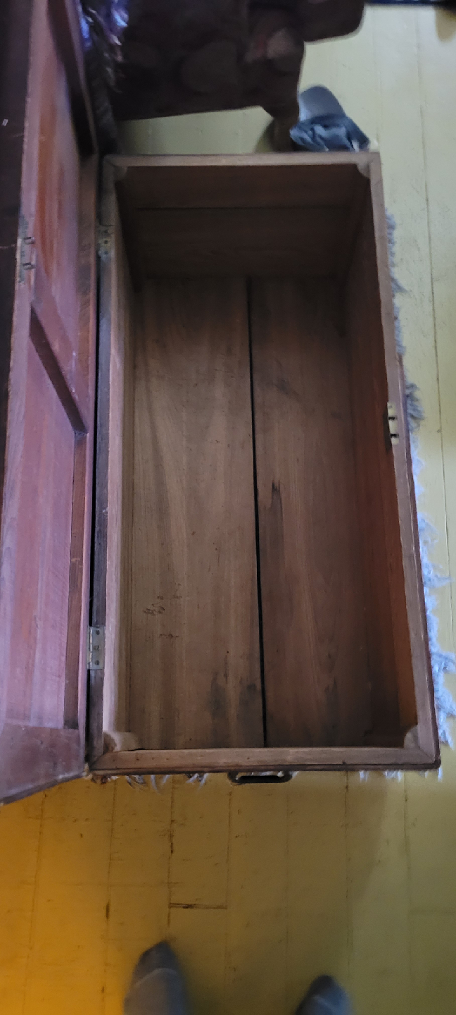 Vintage Pine Blanket Box - photo 4