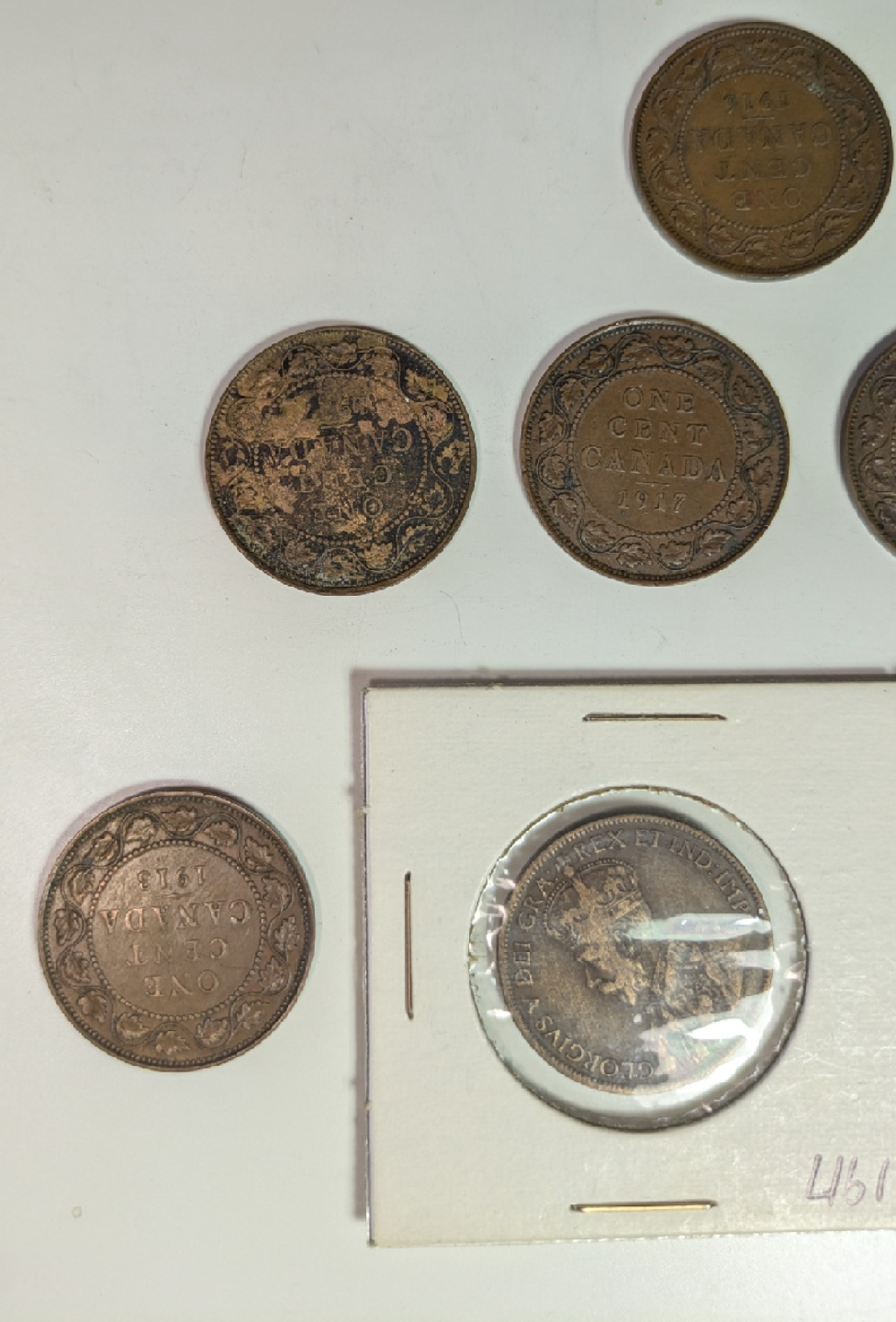 11  Canadian Large One Cent Coins - photo 4