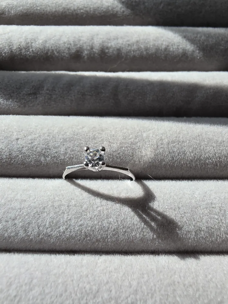 Timeless Silver Promise Ring thumbnail