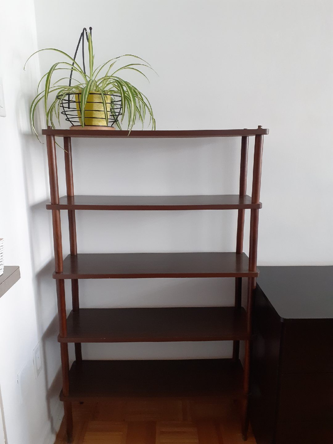 Wooden 4-Shelf Bookcase - photo 3