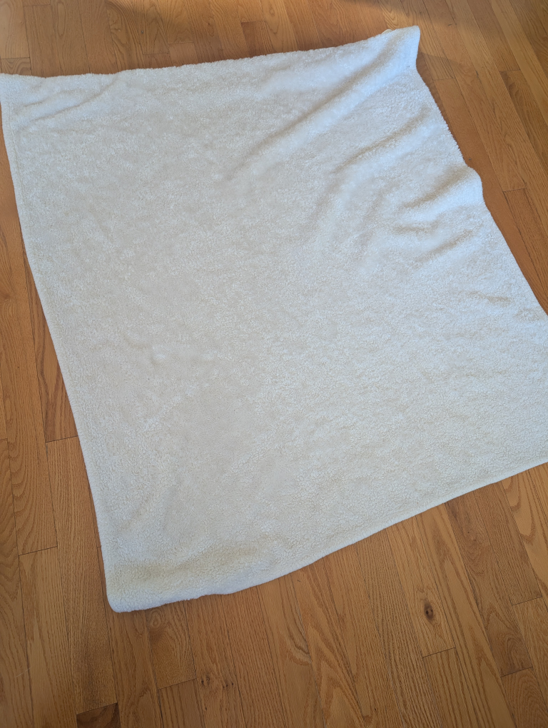 Couture throw blanket,  off white color🧡 - photo 4