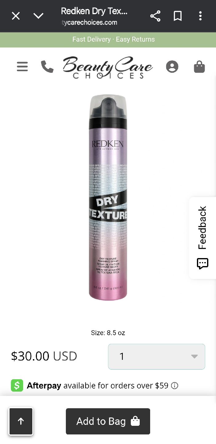 Redken Dry Texture Finishing Spray 8.5 oz - photo 4