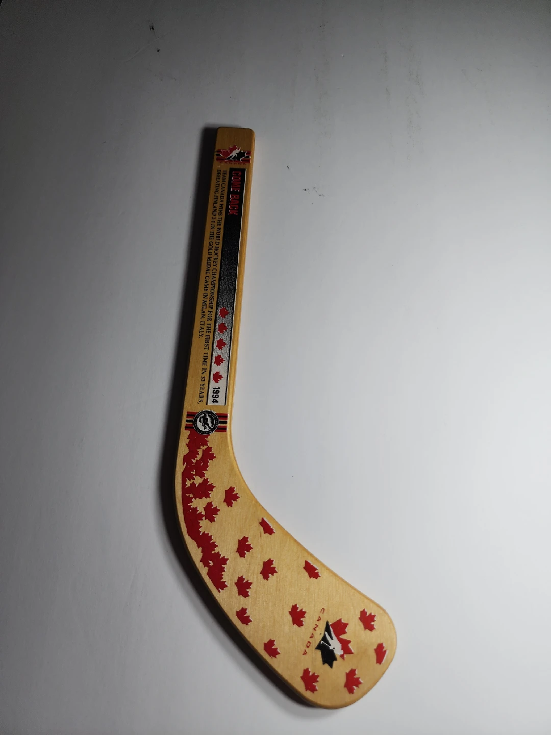 1994 Team Canada Mini Hockey Stick