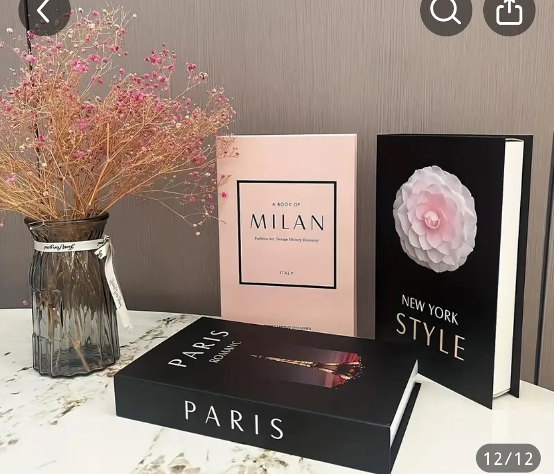Decorative Books - New York, Milan, Paris