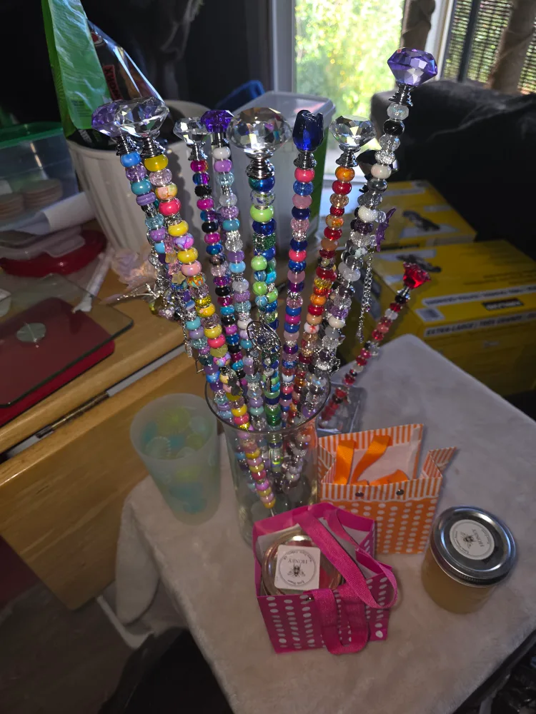 Handmade Fairy Wands/ garden stakes image indicator(10)