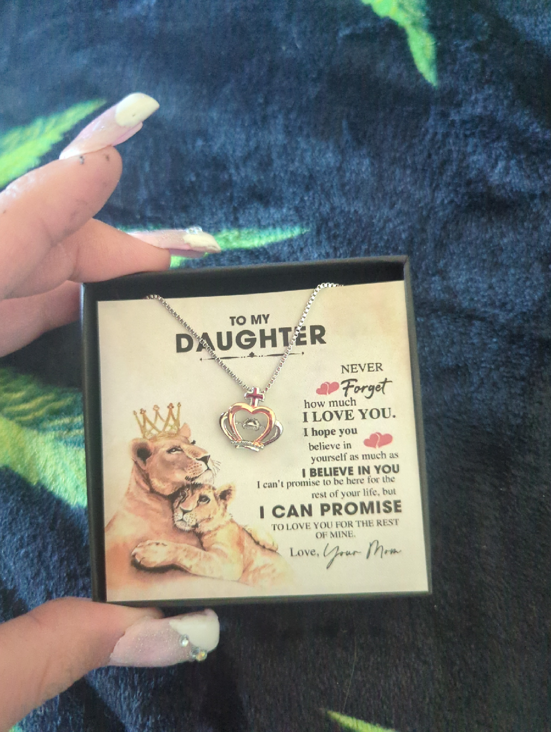 To My Daughter Necklace - photo 2