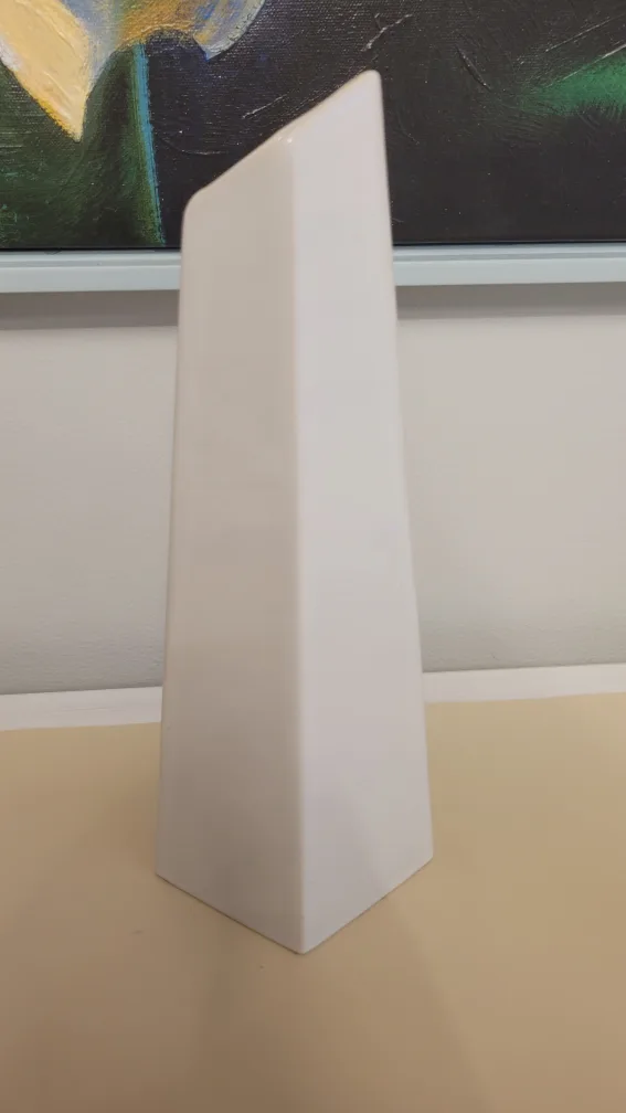 Studio Nova White Vase - 10 inches tall image indicator(3)