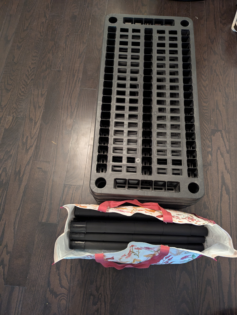 Black 5-Tier Plastic Shelving Unit - photo 2