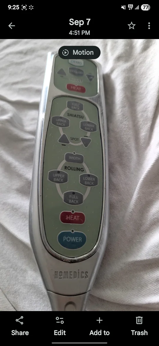 HoMedics Shiatsu Massage Cushion with Heat image indicator(2)