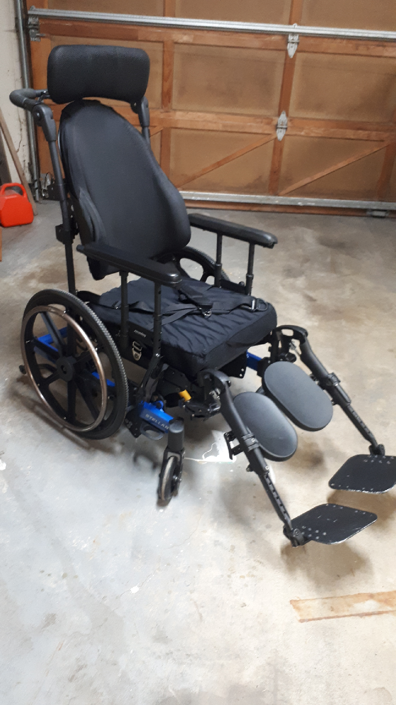 Stellar Wheelchair with ROHO Cushion