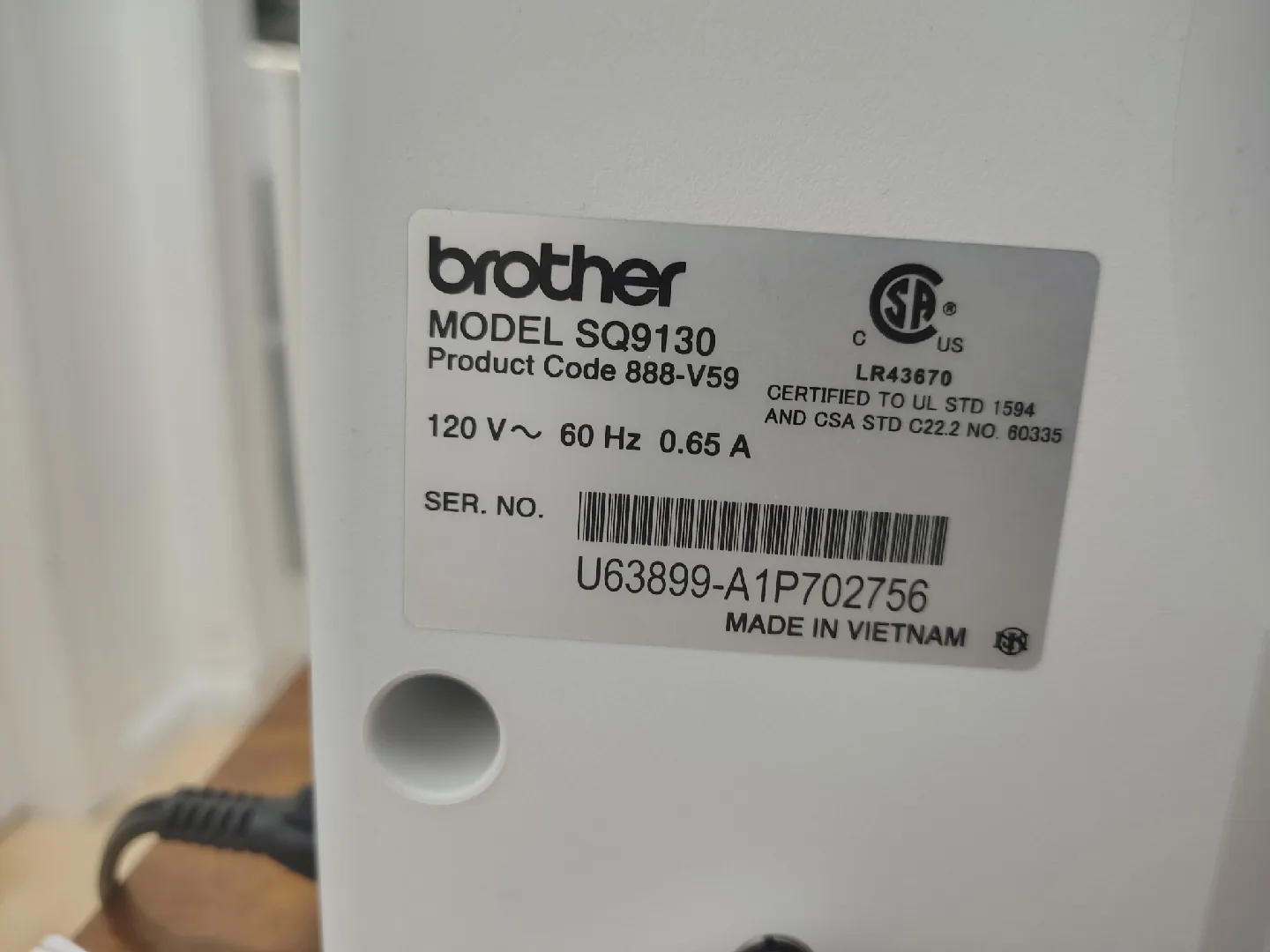 Brother SQ9130 Computerized Sewing & Quilting Machine image indicator(6)
