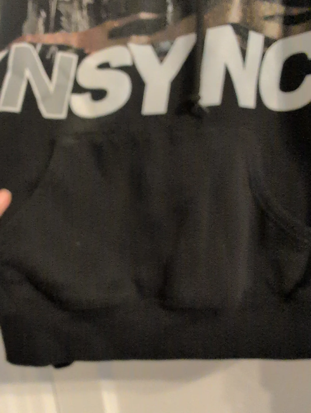 NSYNC sweatshirt hoody small medium image indicator(4)