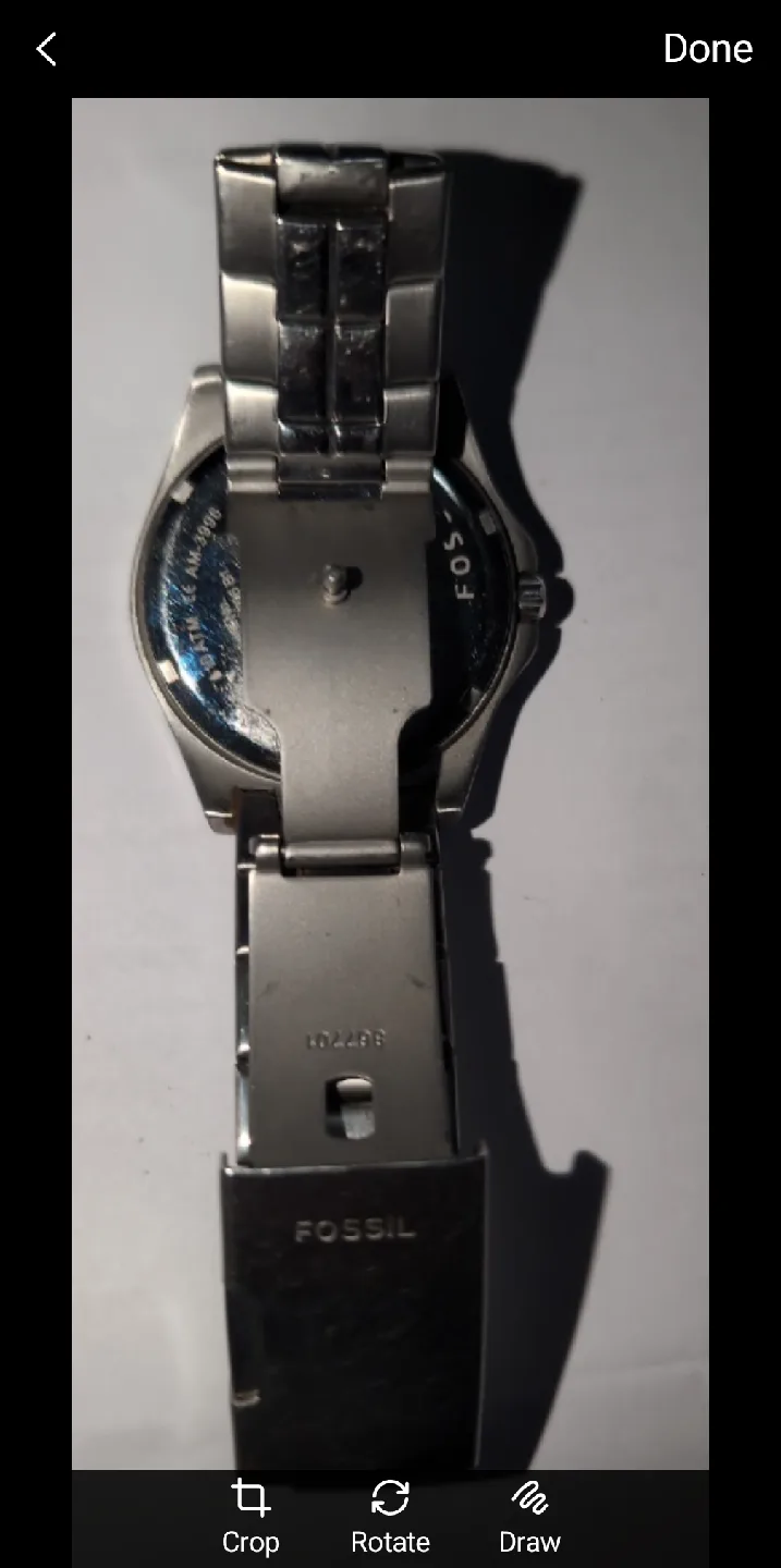 Fossil AM-3996 Stainless Steel Watch image indicator(3)