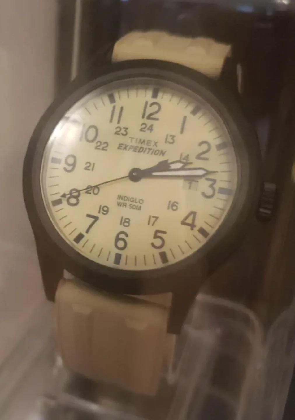 Timex Expedition Watch Black & Beige thumbnail