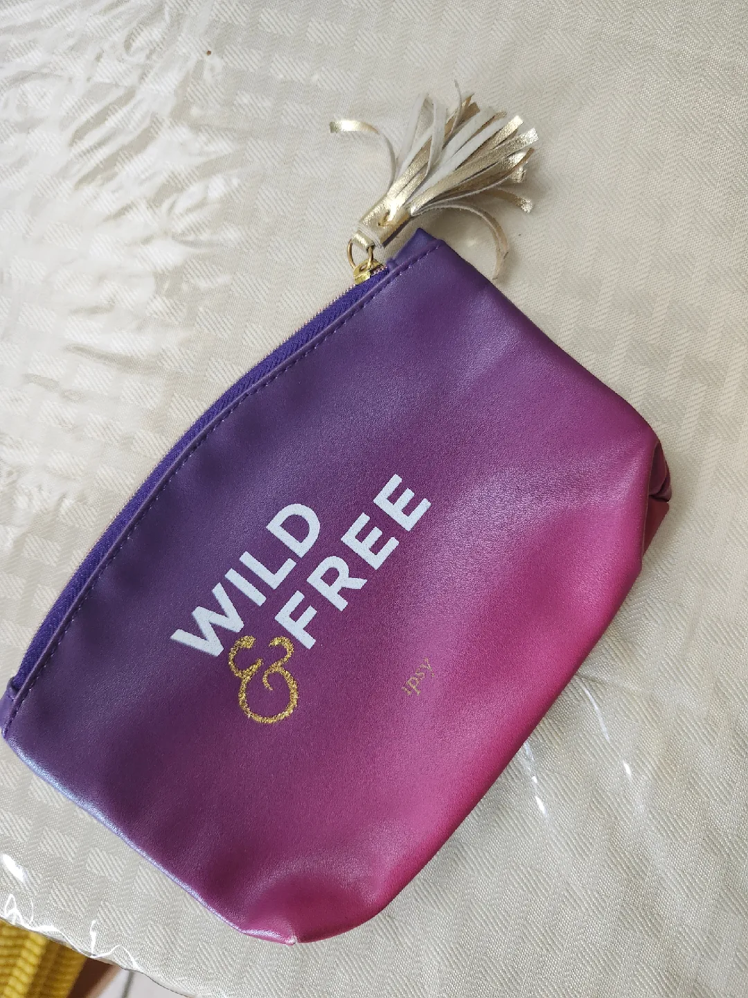 Ipsy Wild & Free Cosmetic Bag
