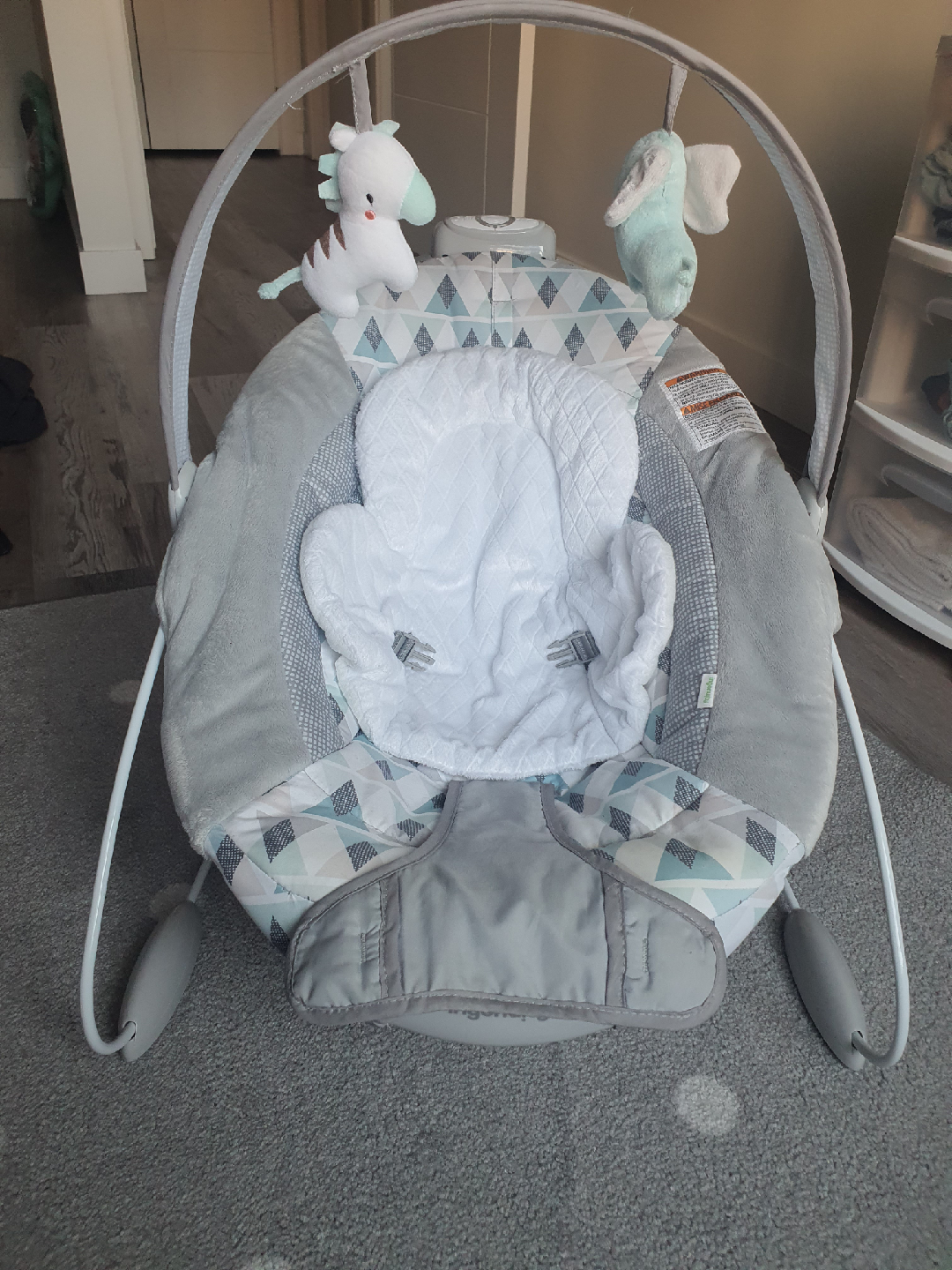 Ingenuity Baby Bouncer with Toys